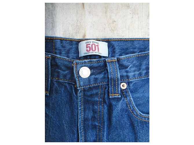 Levi's LEVIS 501 W 28 l32 (T 38) Azul - vista 7