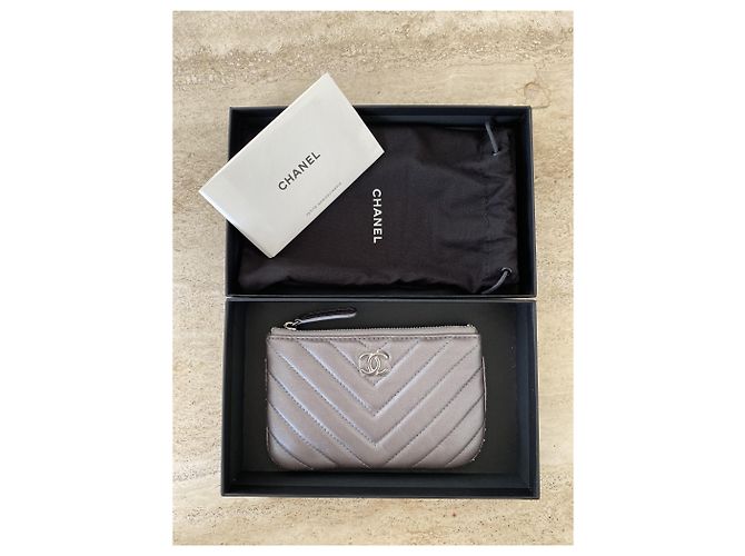 Trendy CC Silber CHANEL Kleinlederwaren - Ansicht 3