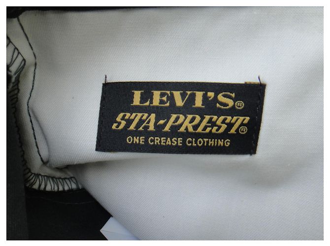 Levi's Typ Sta Prest Jeansgröße 39 Dunkelgrün - Ansicht 5