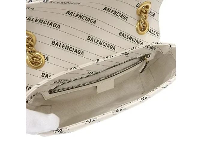*Gucci x Balenciaga GG Marmont The Hacker Project Borsa a spalla piccola Bianco - vista 3