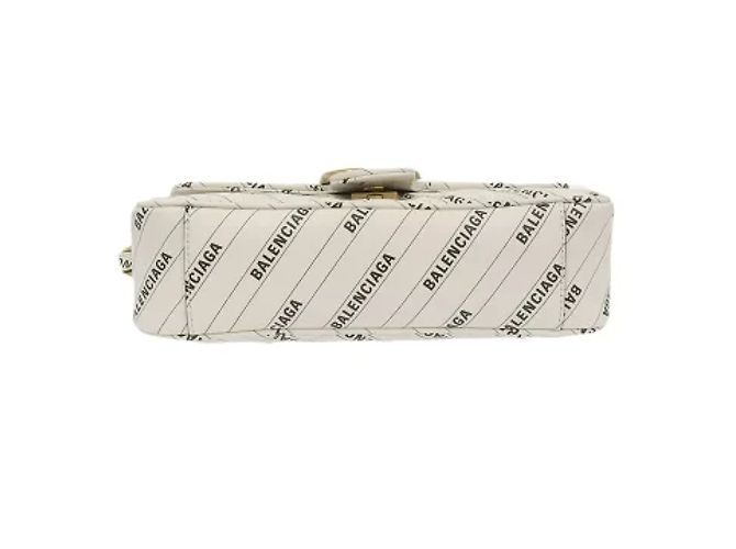 *Gucci x Balenciaga GG Marmont The Hacker Project Borsa a spalla piccola Bianco - vista 4
