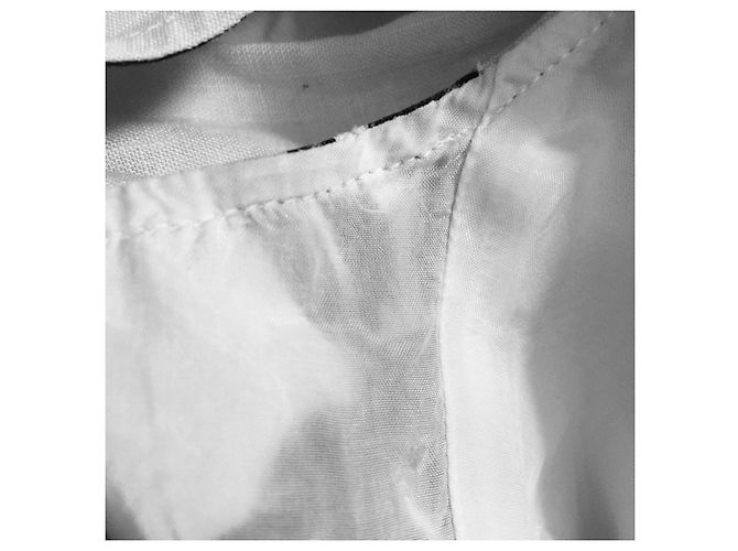 Max Mara Abito MaxMara in lino bianco e nero - vista 6