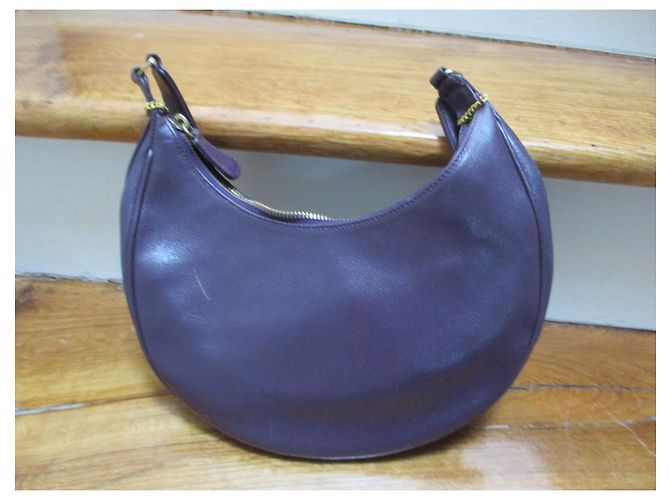 Borsa a mano Nina Ricci in pelle prugna - vista 2