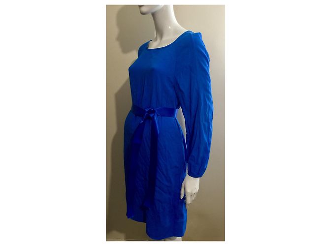 Diane Von Furstenberg Abito Eribec DvF blu reale - vista 2