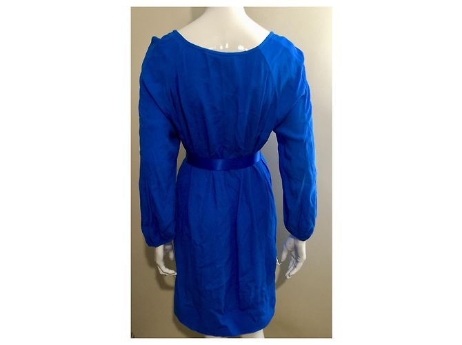 Diane Von Furstenberg Abito Eribec DvF blu reale - vista 3