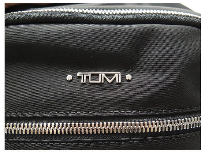 NEUER TUMI HARTFORD RUCKSACK 125049/1041 TASCHE AUS SCHWARZEM LEINWAND - Ansicht 5