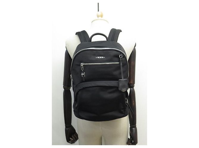 NEUER TUMI HARTFORD RUCKSACK 125049/1041 TASCHE AUS SCHWARZEM LEINWAND - Ansicht 6