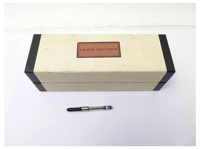 PLUMA LOUIS VUITTON CARGO N73260 PLUMA DE PIEL DE COCODRILO MARRÓN Castaño - vista 12