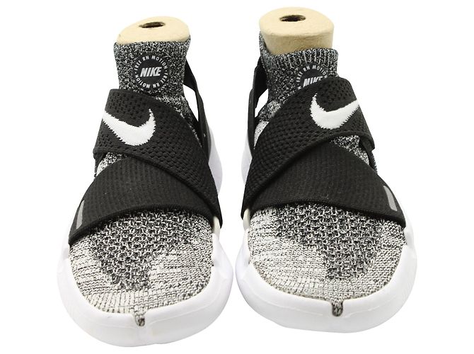Nike Free RN Motion Flyknit 2018 Baskets en polyester Oreo - vue 2