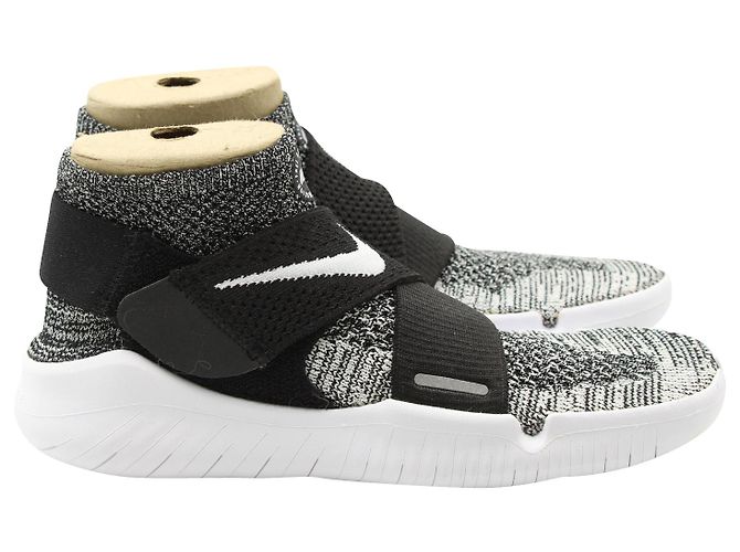 Nike Free RN Motion Flyknit 2018 Baskets en polyester Oreo - vue 3