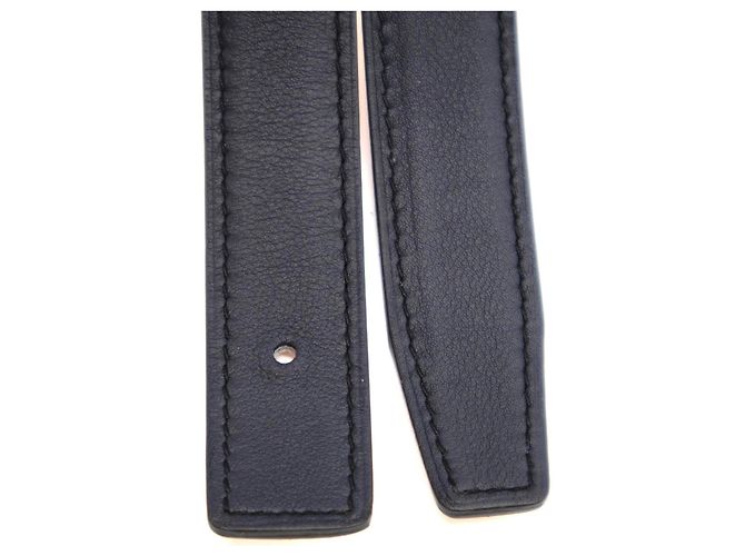 Hermès Hermes 24mm Rosa Negro Constance H Cinturón Reversible Talla 80 - vista 10