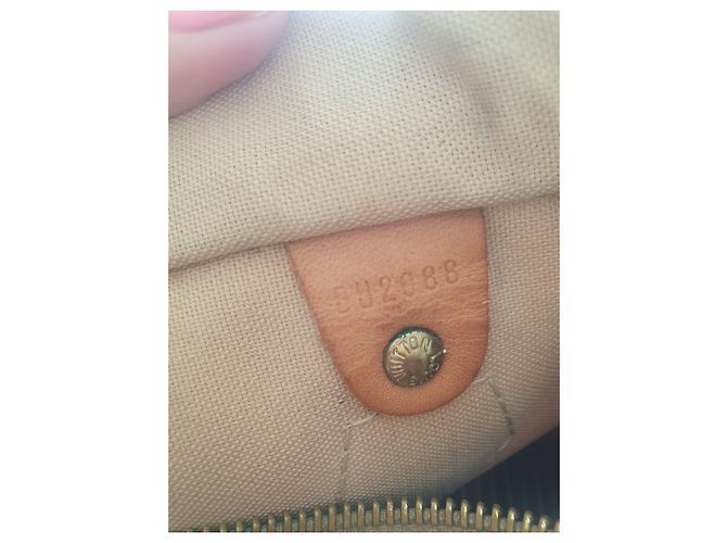 Louis Vuitton Speedy 30 Schachbrett Beige - Ansicht 5