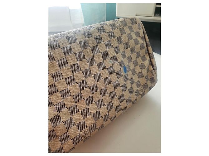 Louis Vuitton Speedy 30 Schachbrett Beige - Ansicht 6