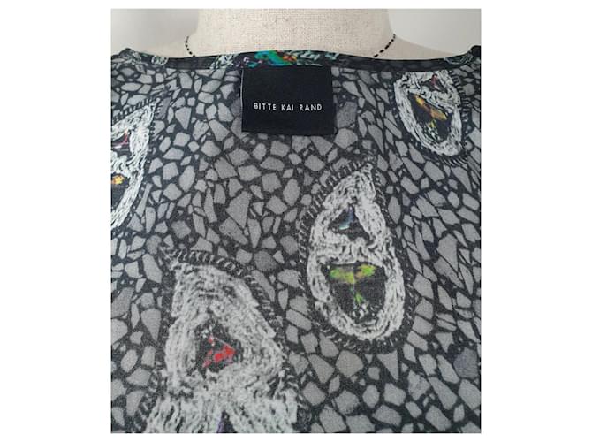 Top de seda Bitte Kai Rand Multicolor - vista 8