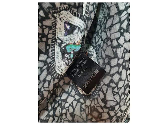Top de seda Bitte Kai Rand Multicolor - vista 9