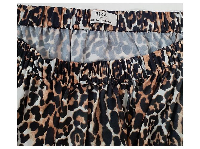 Autre Marque Rika Holly Kleid Leopardenmuster Polyester M Mehrfarben Leopardenprint - Ansicht 5
