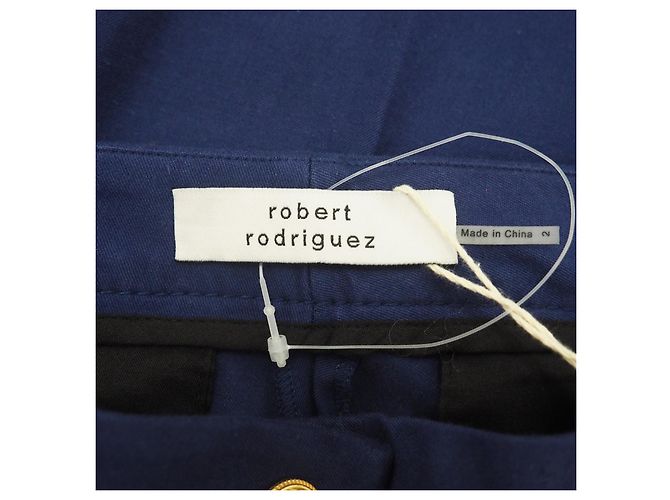 Robert Rodriguez Robert Rodrigues Hose im Marine-Stil in blauer Größe 2 Marineblau - Ansicht 8