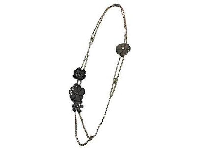 *Louis Vuitton LOUIS VUITTON Flower Collana lunga Antique Vintage Ladies Accessori Bronzo - vista 2