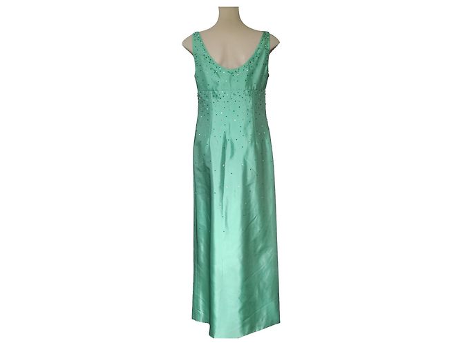 Paule Ka Abendkleid aus Seide Hellgrün - Ansicht 2