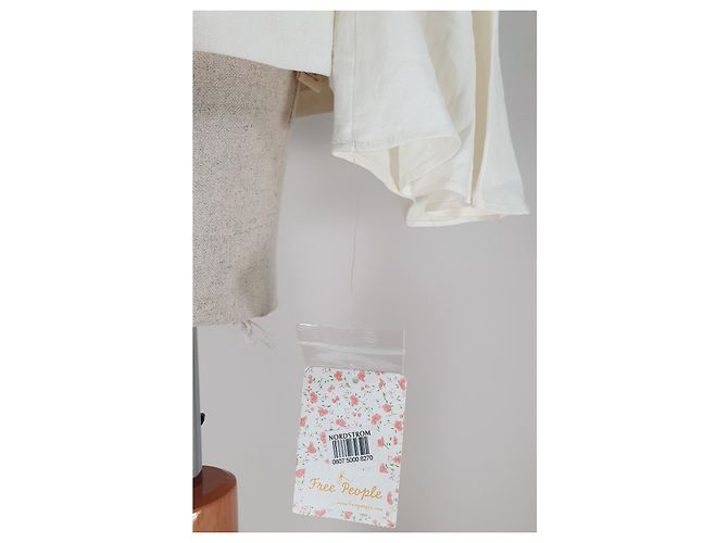 Blazer Free People blanco de lino y viscosa - vista 5