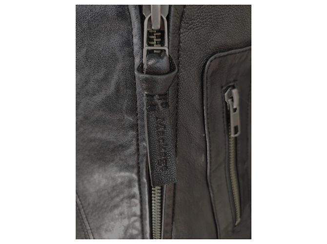 Mackage Lederjacke Schwarz - Ansicht 4
