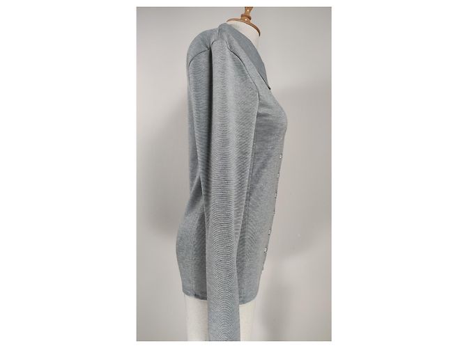 Camisa Lemaire de algodón gris - vista 2