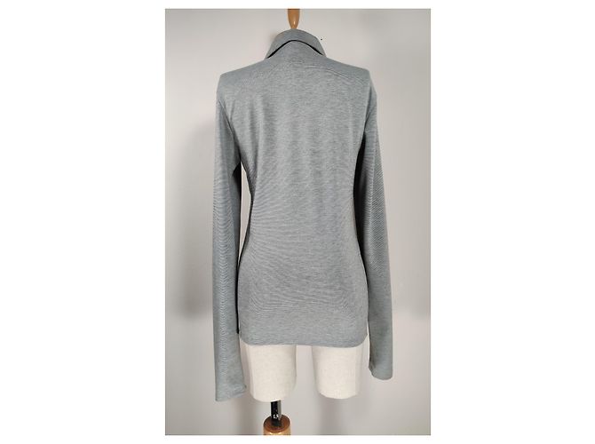 Camisa Lemaire de algodón gris - vista 3