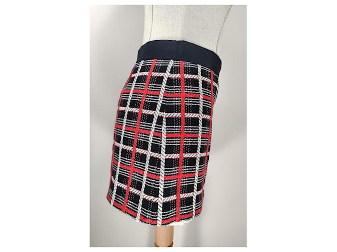 Minigonna Milly in cotone multicolore - vista 2