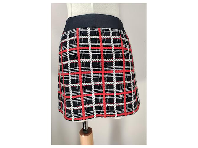Minigonna Milly in cotone multicolore - vista 3