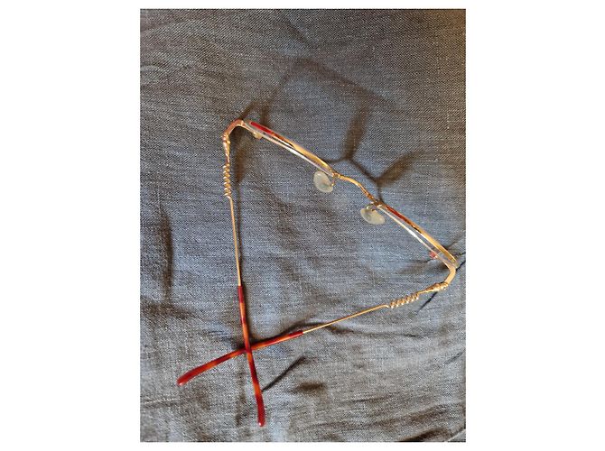 Jean Paul Gaultier Pilotenbrille Gold Metall - Ansicht 4