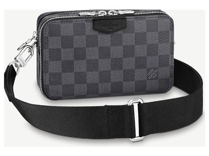 CARTEIRA LOUIS VUITTON ALPHA LOUIS VUITTON Cinza - vista 4