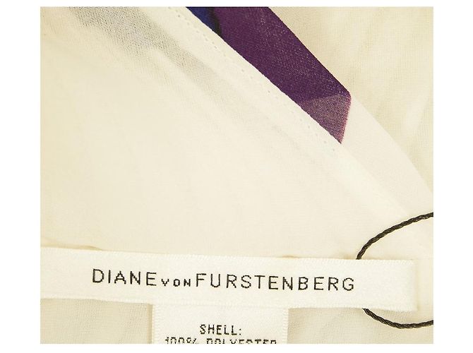 DVF Diane Von Furstenberg Dagny Multicolor Flutter Pleated Mini Dress size 4 Multiple colors - view 5