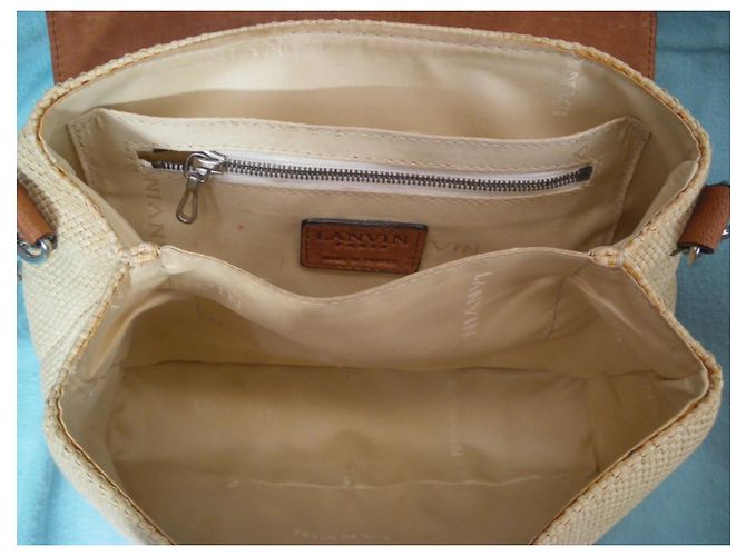 Borsa Lanvin in tessuto con tracolla - vista 6