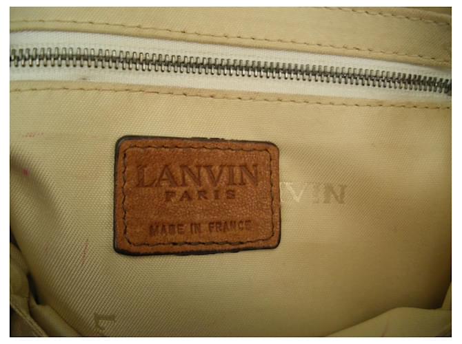 Borsa Lanvin in tessuto con tracolla - vista 9