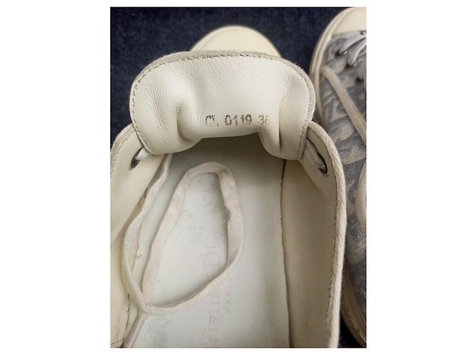 Christian Dior ballerine Grigio - vista 3