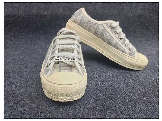 Christian Dior ballerine Grigio - vista 4