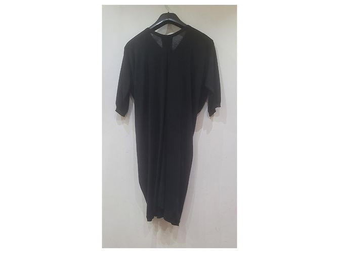 Schwarzes Strickkleid von Moschino - Ansicht 2