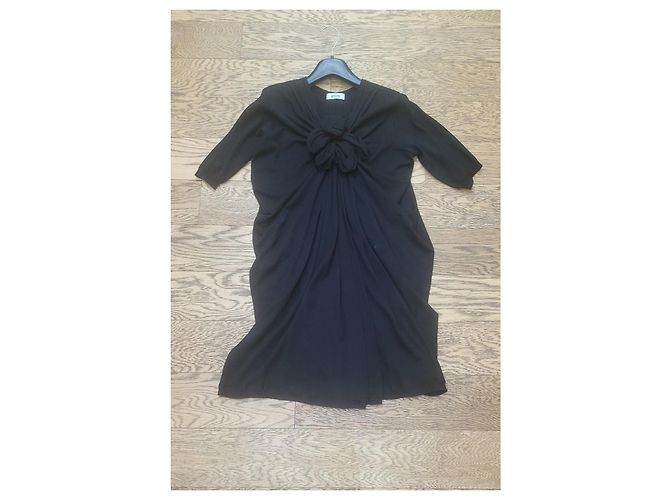 Schwarzes Strickkleid von Moschino - Ansicht 5