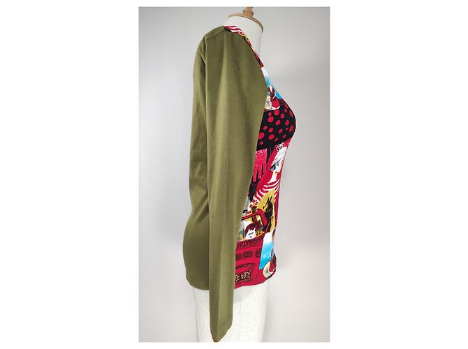 Autre Marque Camicetta Savage Culture in cotone a maniche lunghe Multicolore - vista 2