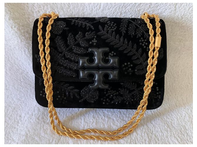 Tory Burch Borsa a mano Eleanor ricamata - vista 3