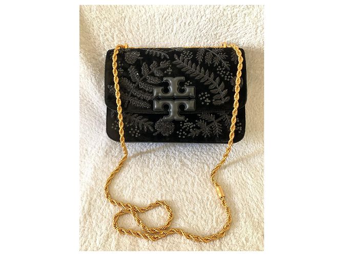 Tory Burch Borsa a mano Eleanor ricamata - vista 4