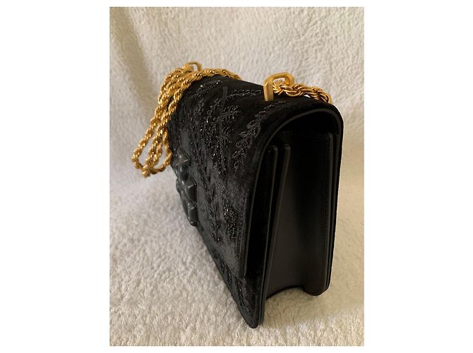 Tory Burch Borsa a mano Eleanor ricamata - vista 6