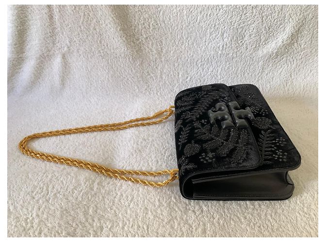 Tory Burch Borsa a mano Eleanor ricamata - vista 8