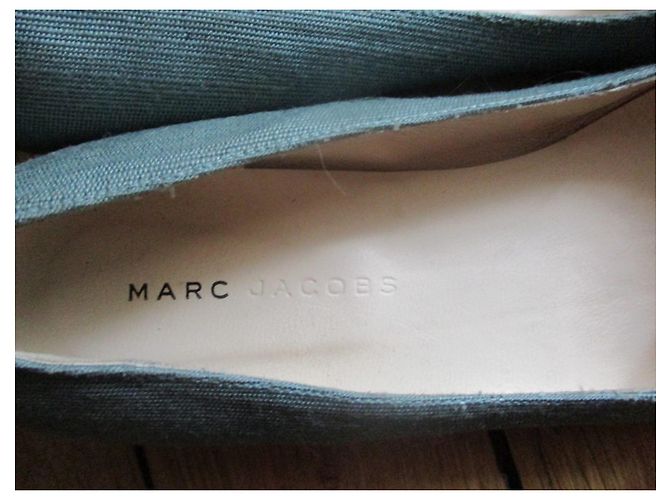 Marc Jacobs Bailarinas de tela, Pointure 39. Azul claro - vista 5