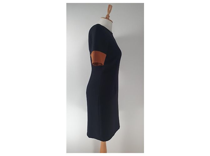 Baum und Pferdgarten Kleid Braun Schwarz Größe 38 - Ansicht 3