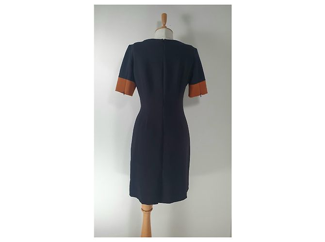 Baum und Pferdgarten Kleid Braun Schwarz Größe 38 - Ansicht 4