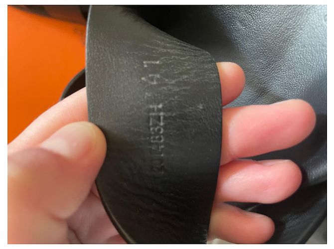 Sandali Hermès Ankara in pelle neri Nero - vista 4