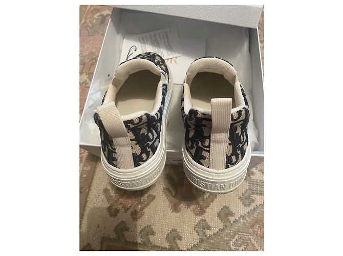 Sneakers Dior Blu Navy 38.5 - vista 4