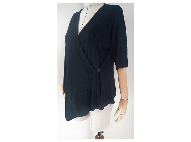Autre Marque Cardigan nero Ivan Grundahl - vista 3