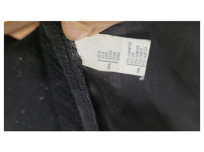 Top bustier abalorios La Perla Negro - vista 4